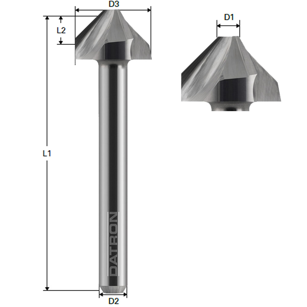 Foam Countersink - Chamfer Mill