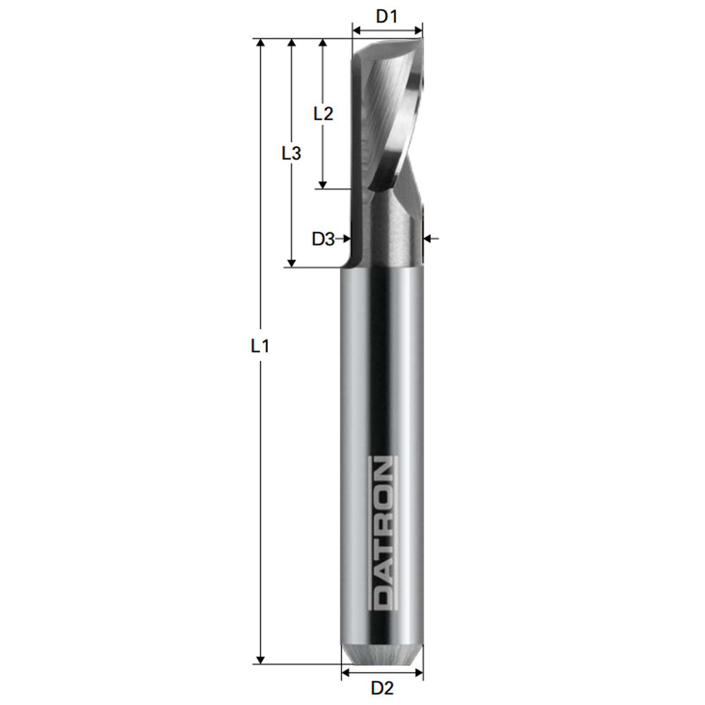 Single Flute End Mill - Specially Balanced
